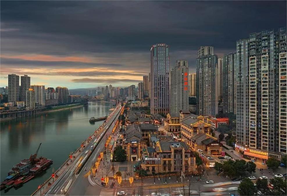 Boutique Of Meditation With Cuisine & Night View, Exit 2 Liujiatai Station Line 9 Chongqing Exterior photo